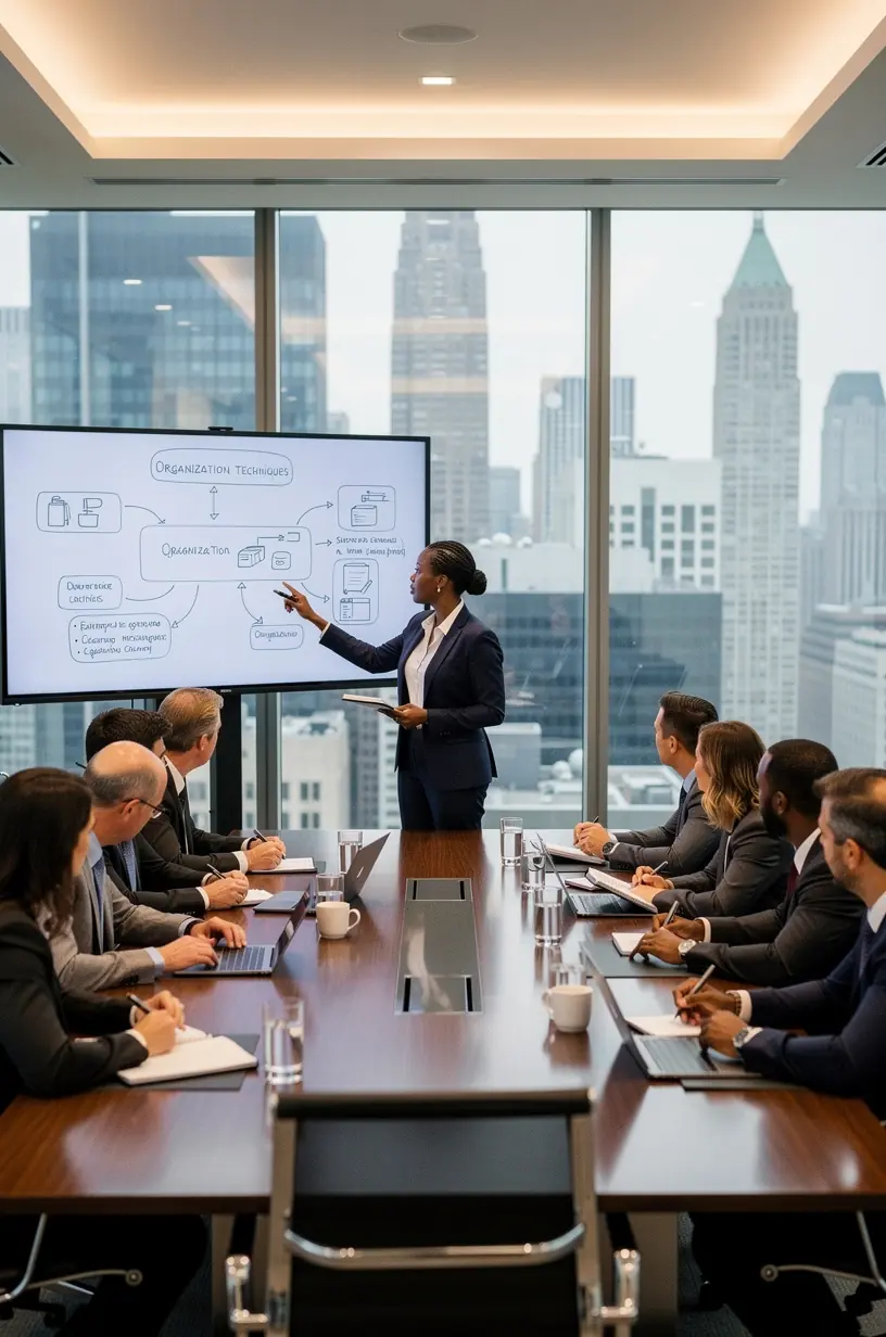 Goal setting for improved productivity and efficiency.