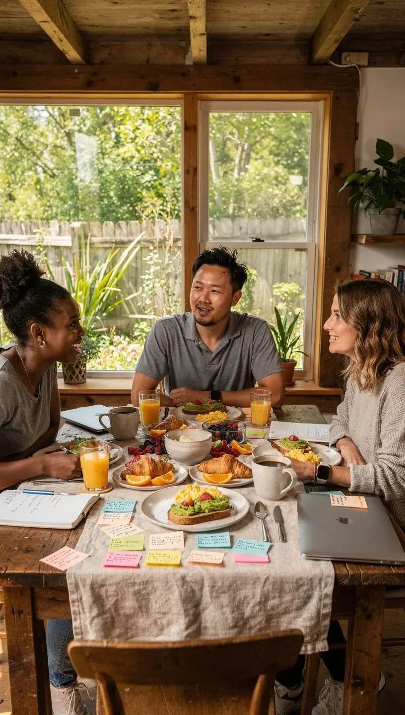 Illustration of habit formation concepts for productivity